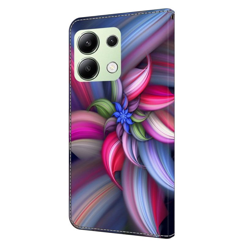 Fliptok Xiaomi Redmi Note 13 4g Színes Virágok