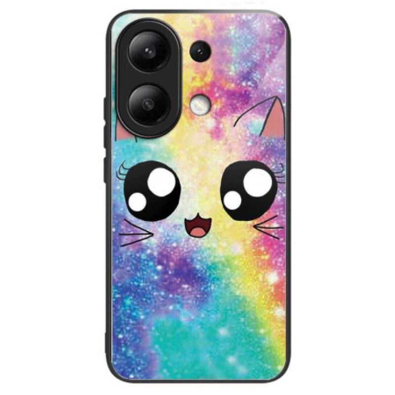 Tok Xiaomi Redmi Note 13 4g Rainbow Cat Edzett Üveg