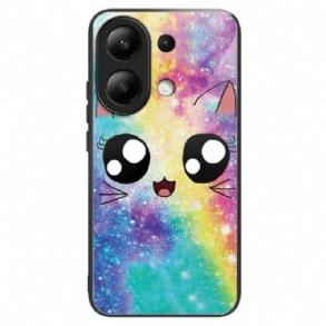 Tok Xiaomi Redmi Note 13 4g Rainbow Cat Edzett Üveg