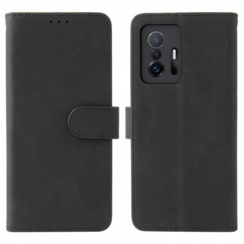 Fliptok / Bőrtok Xiaomi 11T / 11T Pro Skin Touch