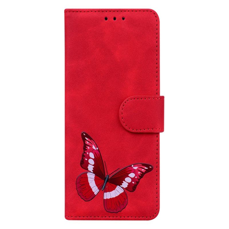 Fliptok / Bőrtok Xiaomi 11T / 11T Pro Skin-touch Butterfly