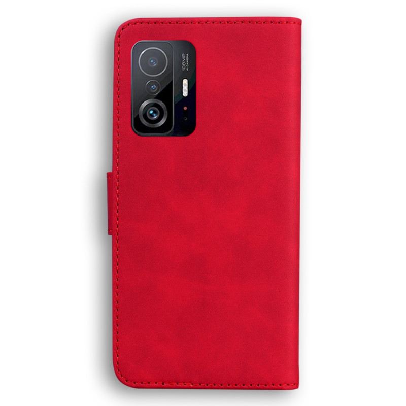 Fliptok / Bőrtok Xiaomi 11T / 11T Pro Skin-touch Butterfly