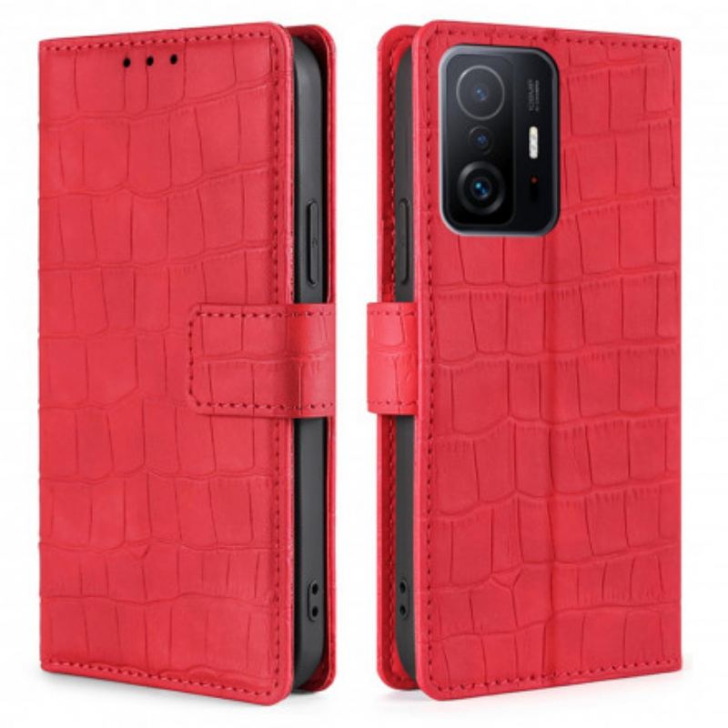 Fliptok Xiaomi 11T / 11T Pro Skin-touch Krokodil