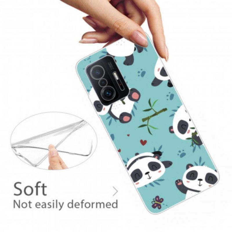 Telefontok Xiaomi 11T / 11T Pro Panda Csokor