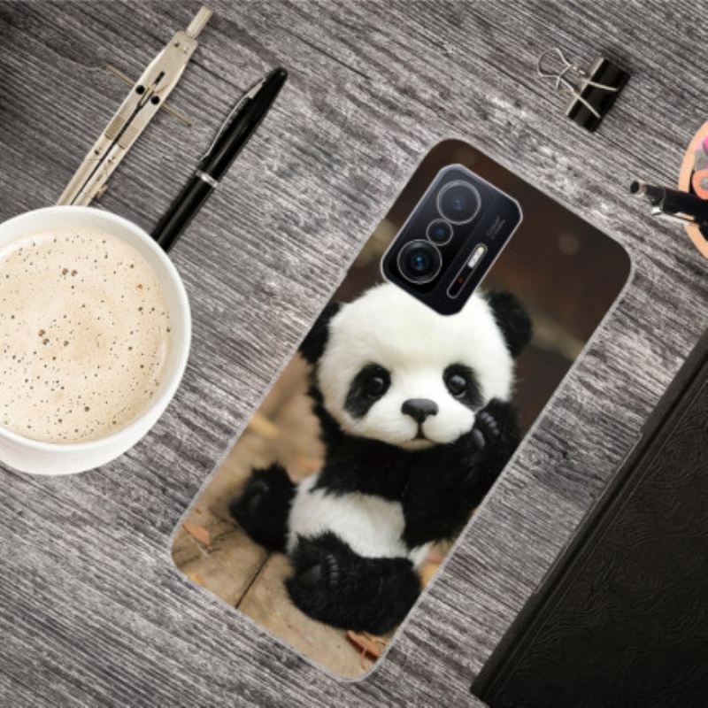 Telefontok Xiaomi 11T / 11T Pro Rugalmas Panda