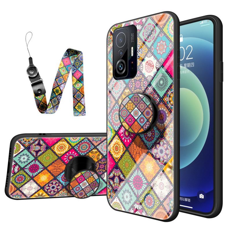 Tok Xiaomi 11T / 11T Pro Patchwork Mágneses Tartó