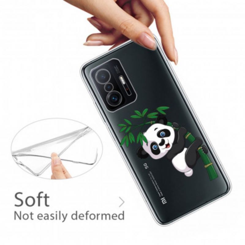 Tok Xiaomi 11T / 11T Pro Zökkenőmentes Panda Bambuszon