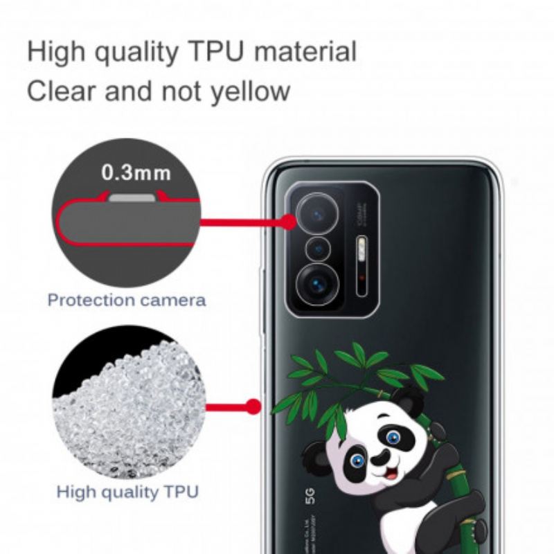 Tok Xiaomi 11T / 11T Pro Zökkenőmentes Panda Bambuszon