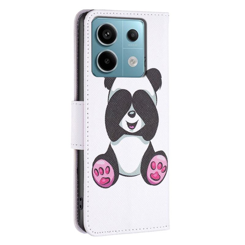 Bőrtok Xiaomi Redmi Note 13 Pro 5g Kis Panda