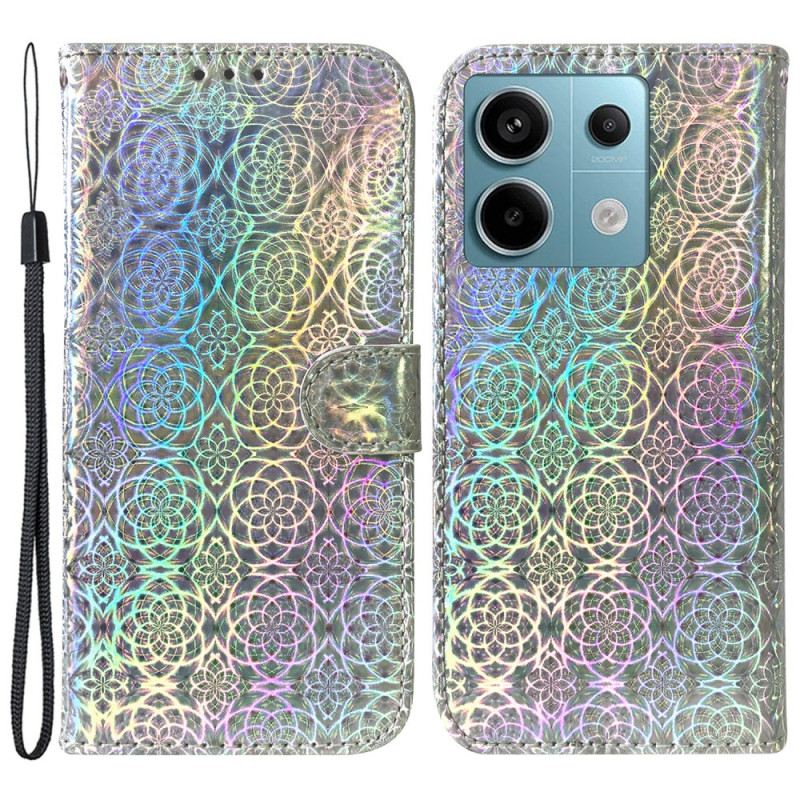 Fliptok Xiaomi Redmi Note 13 Pro 5g Disco Szíj Minta