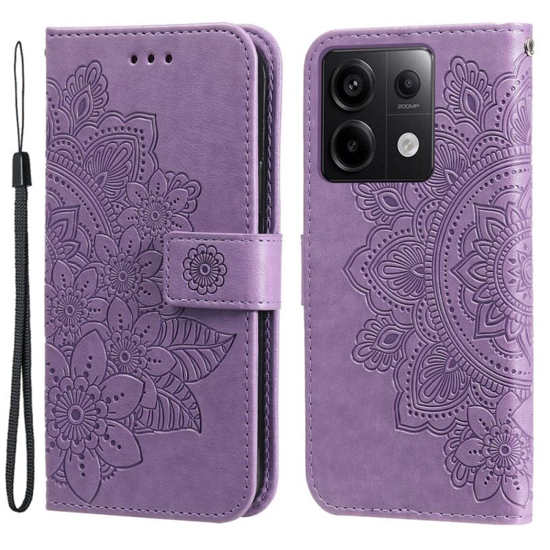 Fliptok Xiaomi Redmi Note 13 Pro 5g Mandala Zsinórral