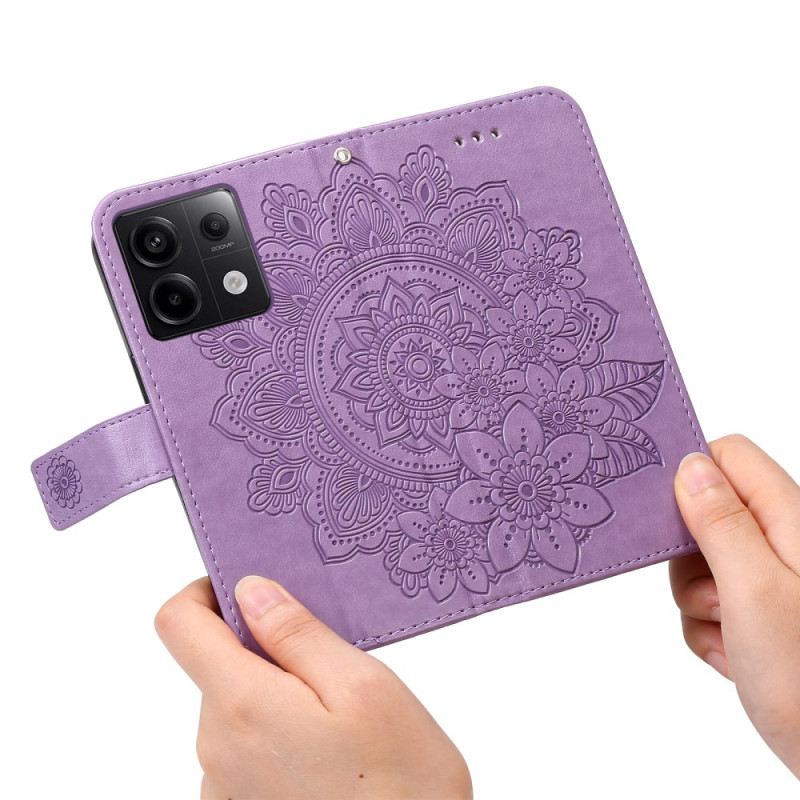 Fliptok Xiaomi Redmi Note 13 Pro 5g Mandala Zsinórral