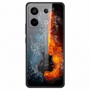 Mobiltelefon Tokok Xiaomi Redmi Note 13 Pro 5g Jég És Tűz Edzett Üveggitárja