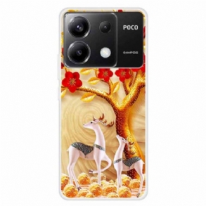 Mobiltelefon Tokok Xiaomi Redmi Note 13 Pro 5g Sika Szarvas Minta