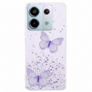 Tok Xiaomi Redmi Note 13 Pro 5g Pillangók Glitter