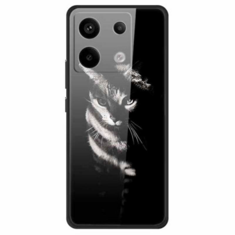 Tok Xiaomi Redmi Note 13 Pro 5g Shadow Cat Edzett Üveg