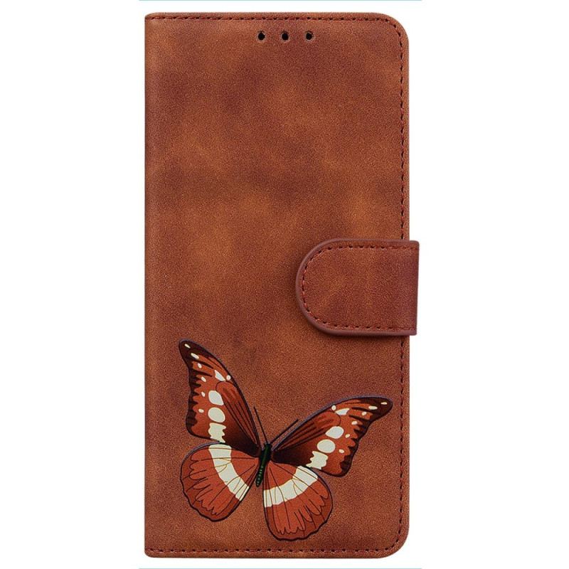 Kinyitható Tokok Realme C35 Skin-touch Butterfly