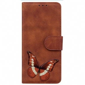 Kinyitható Tokok Realme C35 Skin-touch Butterfly