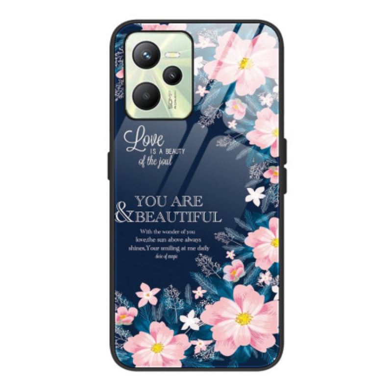 Telefontok Realme C35 Szeretem A Pink Flowers-t