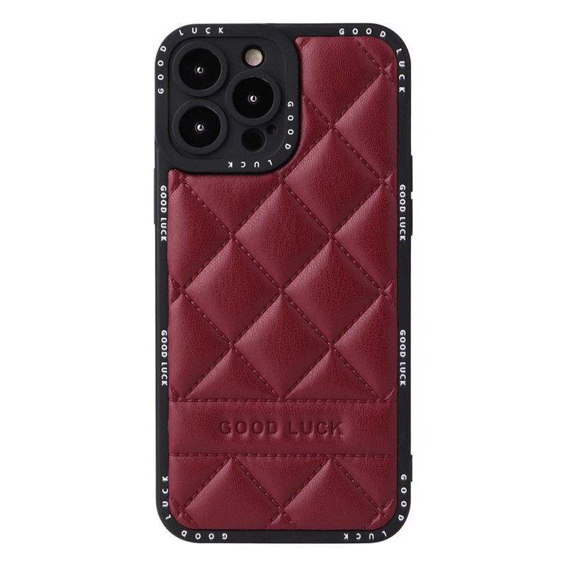 Tok iPhone 14 Pro Good Luck Quilted