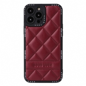 Tok iPhone 14 Pro Good Luck Quilted