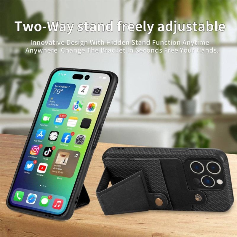 Tok iPhone 14 Pro Szénszálas Kártyatartó Konzol