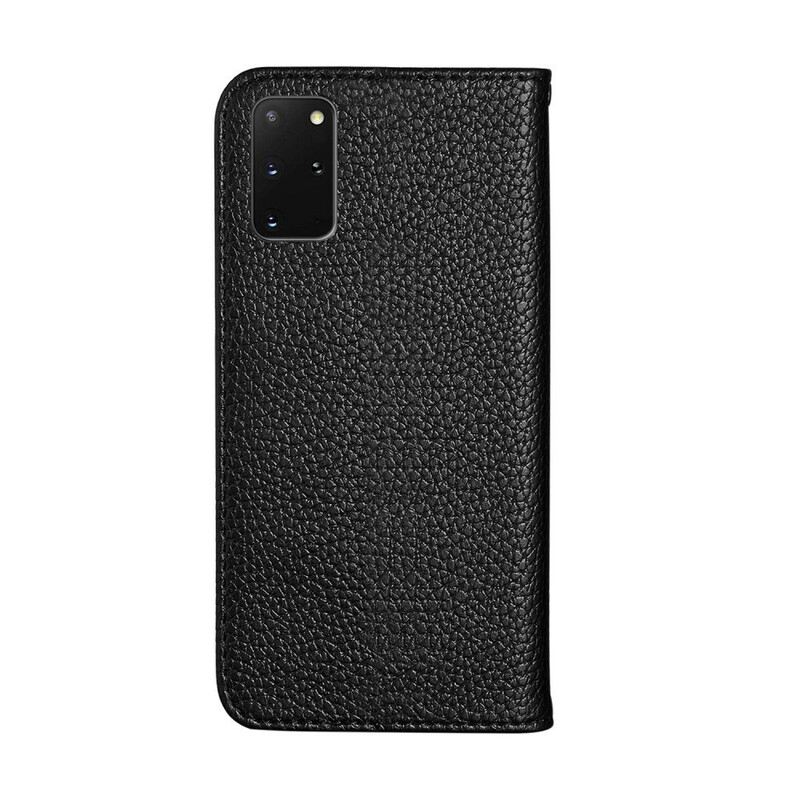 Fliptok Samsung Galaxy S20 Plus / S20 Plus 5G Bőrtok Litchi Ultra Chic Műbőr