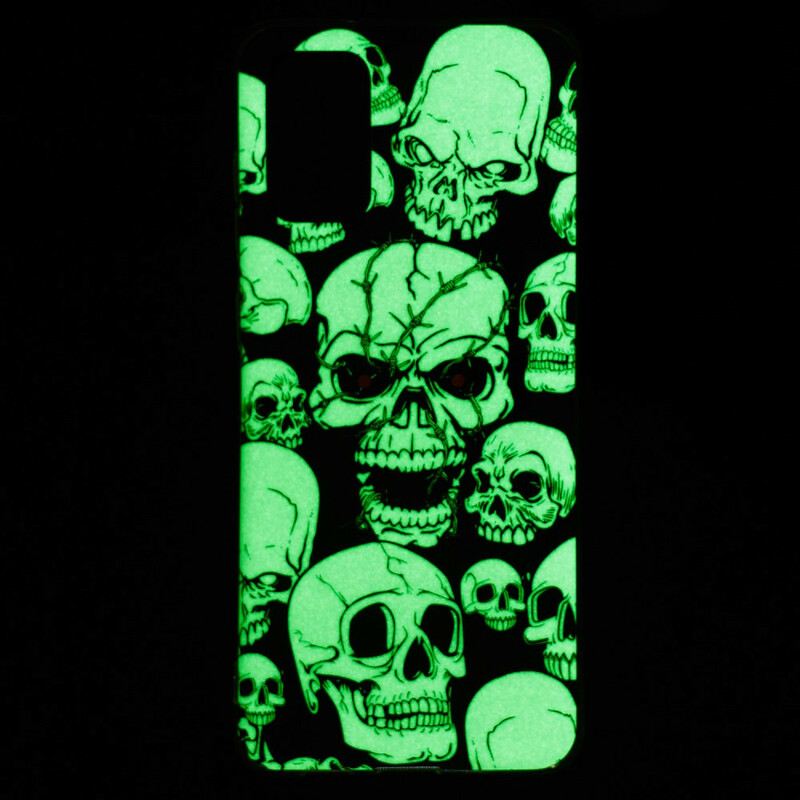 Tok Samsung Galaxy S20 Plus / S20 Plus 5G Fluoreszkáló Koponyák