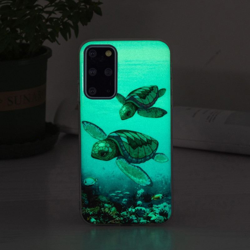 Tok Samsung Galaxy S20 Plus / S20 Plus 5G Fluoreszkáló Teknősök