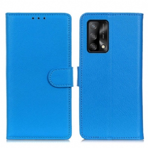 Fliptok / Bőrtok Oppo A74 4G Hagyományosan Licsi