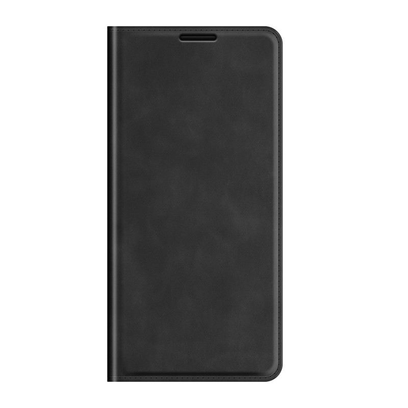 Fliptok Oppo A74 4G Bőrtok Skin Touch