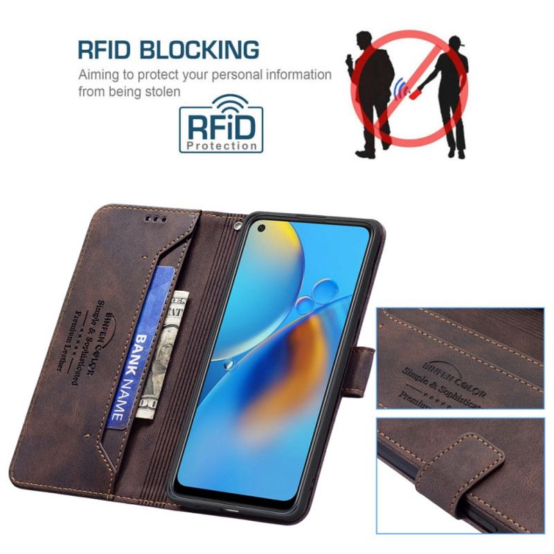 Fliptok Oppo A74 4G Rfid Binfen Color