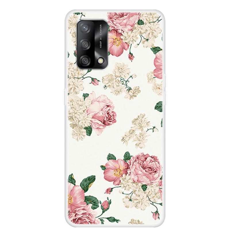 Telefontok Oppo A74 4G Liberty Virágok