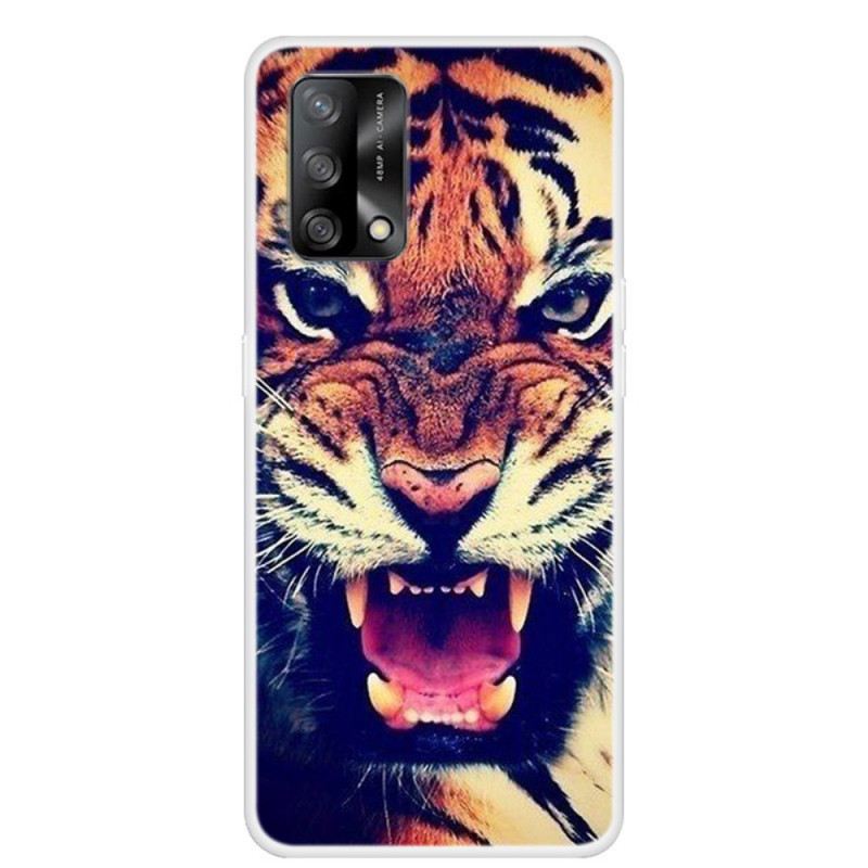 Tok Oppo A74 4G Elülső Tigris