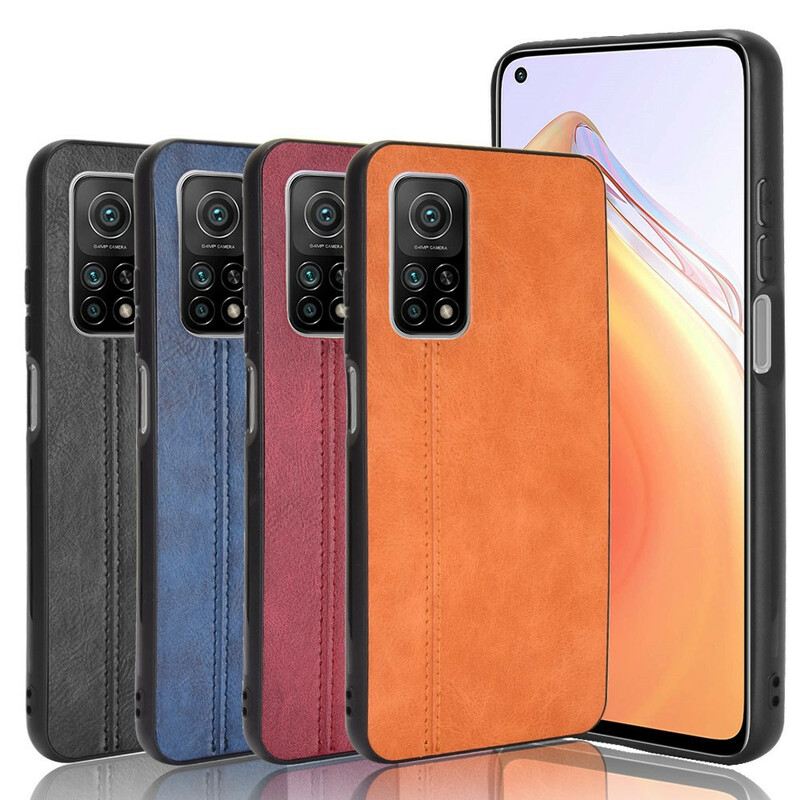 Tok Xiaomi Mi 10T / 10T Pro Couture Bőr Hatás