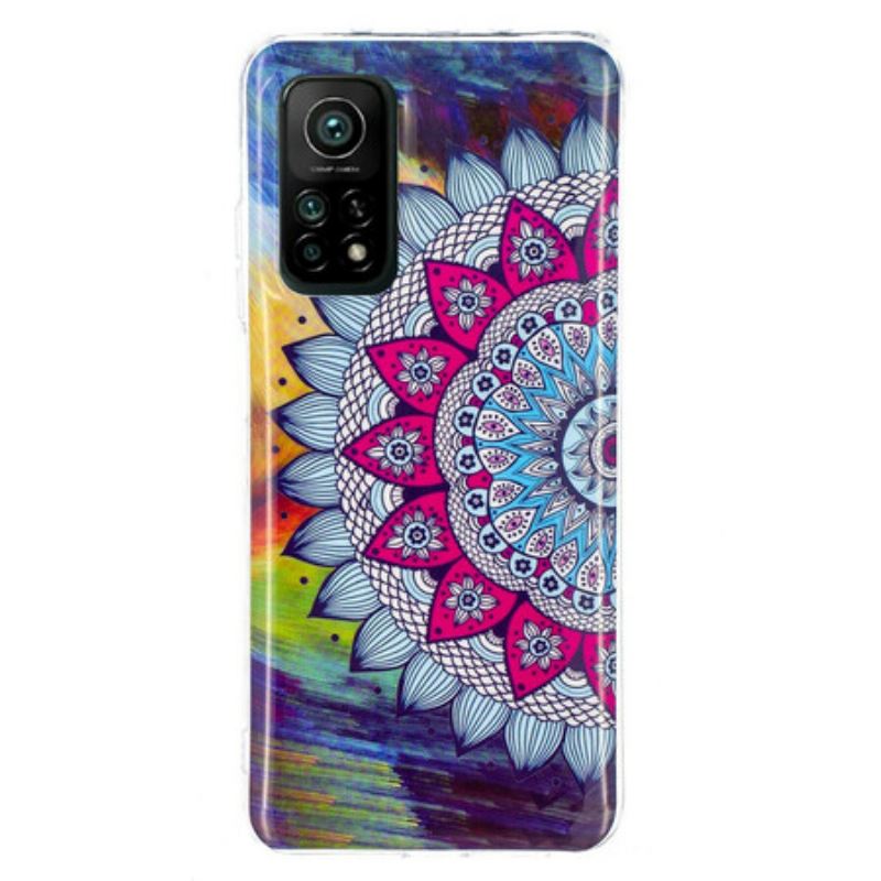 Tok Xiaomi Mi 10T / 10T Pro Fluoreszkáló Színes Mandala