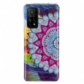 Tok Xiaomi Mi 10T / 10T Pro Fluoreszkáló Színes Mandala