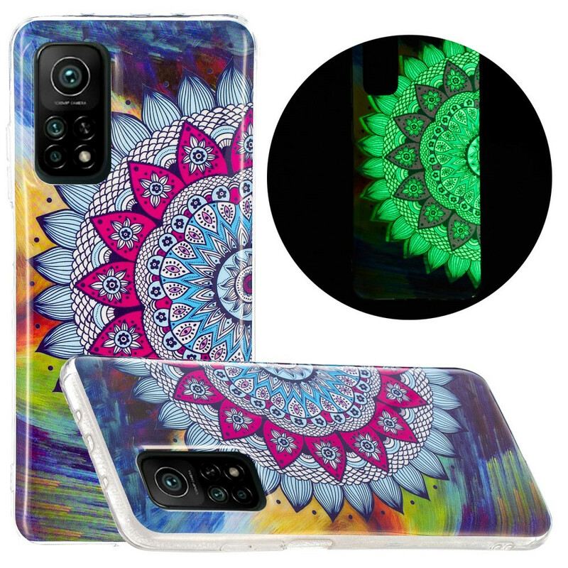 Tok Xiaomi Mi 10T / 10T Pro Fluoreszkáló Színes Mandala