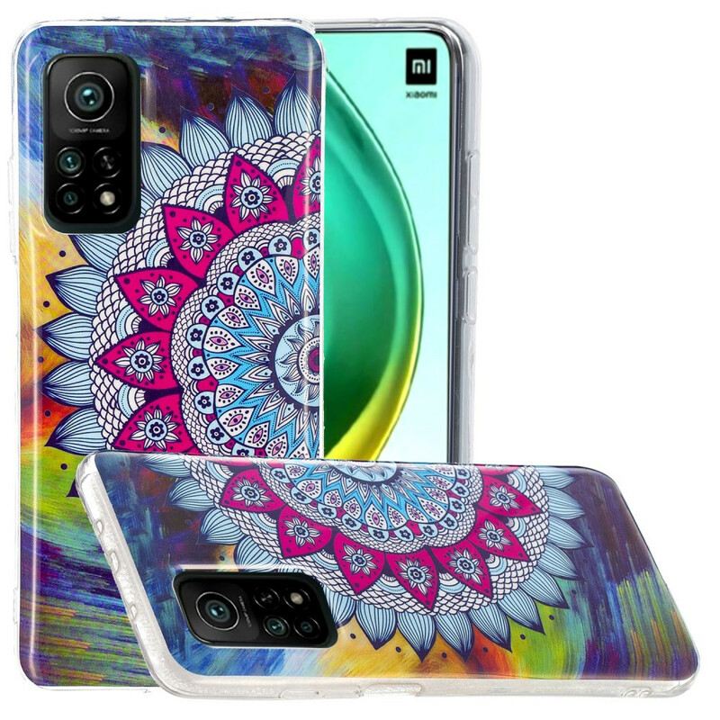 Tok Xiaomi Mi 10T / 10T Pro Fluoreszkáló Színes Mandala