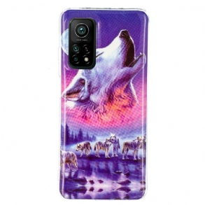 Tok Xiaomi Mi 10T / 10T Pro Fluoreszkáló Wolf Sorozat