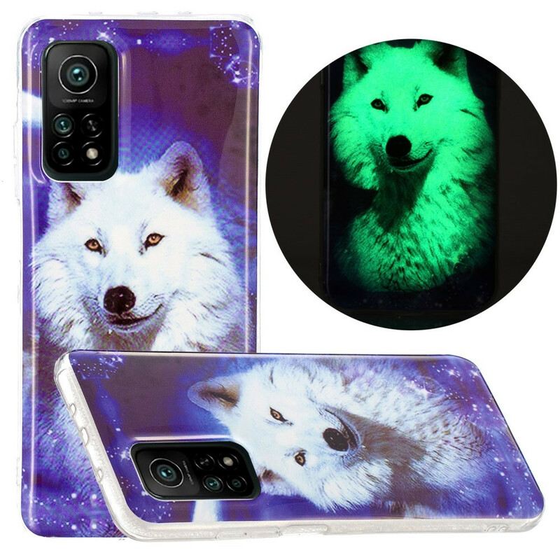 Tok Xiaomi Mi 10T / 10T Pro Fluoreszkáló Wolf Sorozat