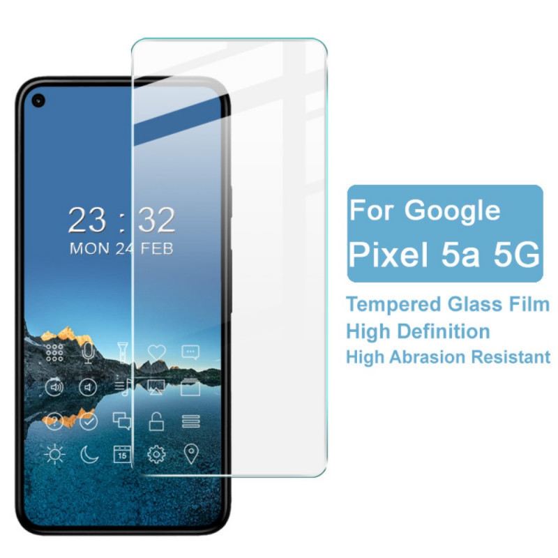 Imak Edzett Üveg Képernyővédő Fólia Google Pixel 5A 5G Telefonhoz