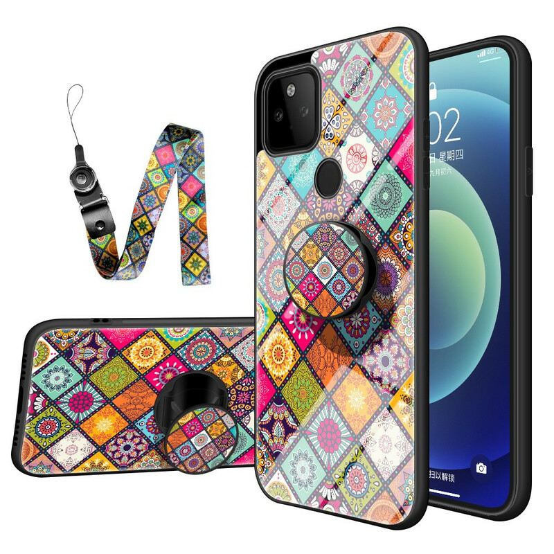 Tok Google Pixel 5A Patchwork Mágneses Tartó