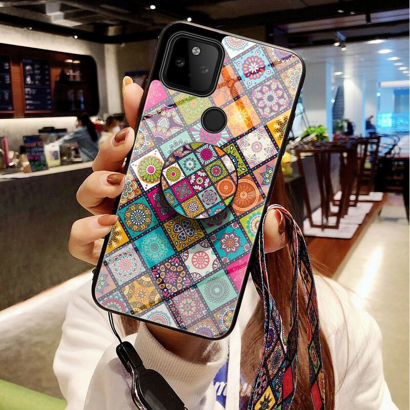 Tok Google Pixel 5A Patchwork Mágneses Tartó