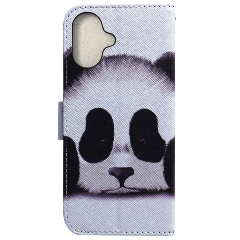 Bőrtok iPhone 16 Plus Panda