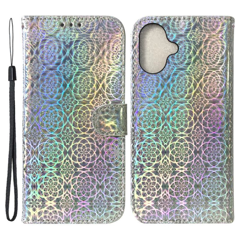 Kinyitható Tokok iPhone 16 Plus Disco Stílus