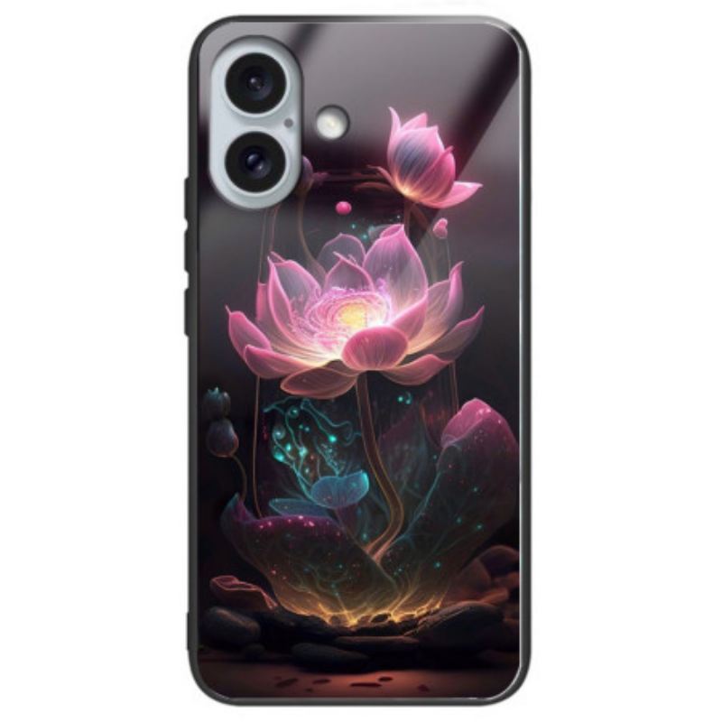 Telefontok iPhone 16 Plus Lotus Rose Edzett Üveg