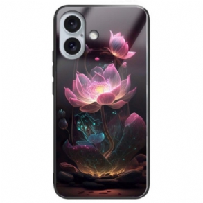 Telefontok iPhone 16 Plus Lotus Rose Edzett Üveg