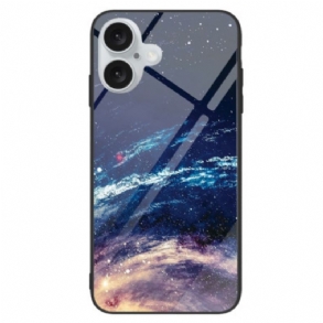 Telefontok iPhone 16 Plus Tempered Glass The Milky Way