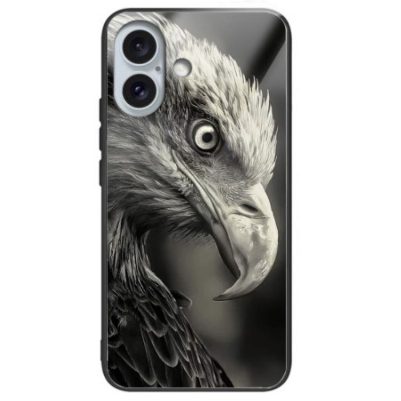 Tok iPhone 16 Plus Eagle Nyomtatott Edzett Üveg